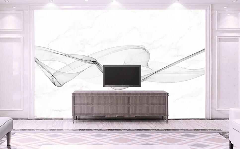3D Light And Elegant Ribbon 2125 Wall Murals