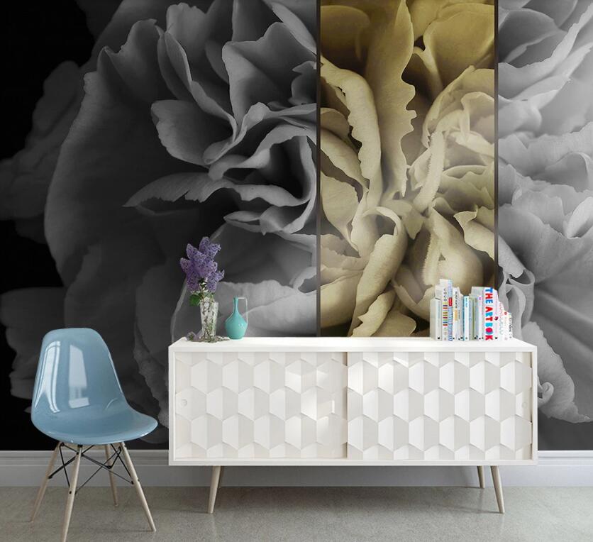 3D Faded Big Flower 2089 Wall Murals