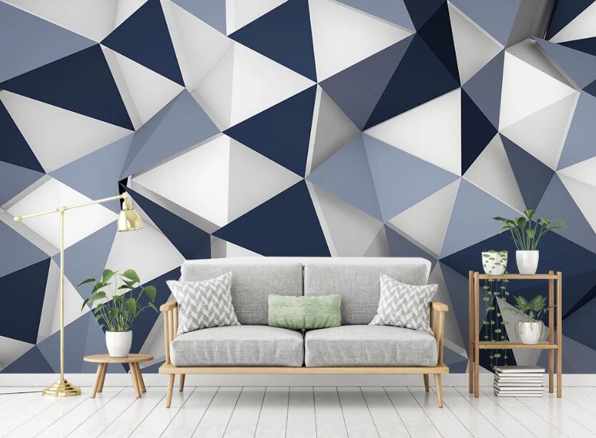 3D Three-color Advanced Graphics 2017 Wall Murals