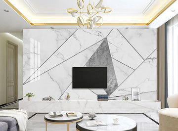 3D Three-color Irregular Graphics 1296 Wall Murals