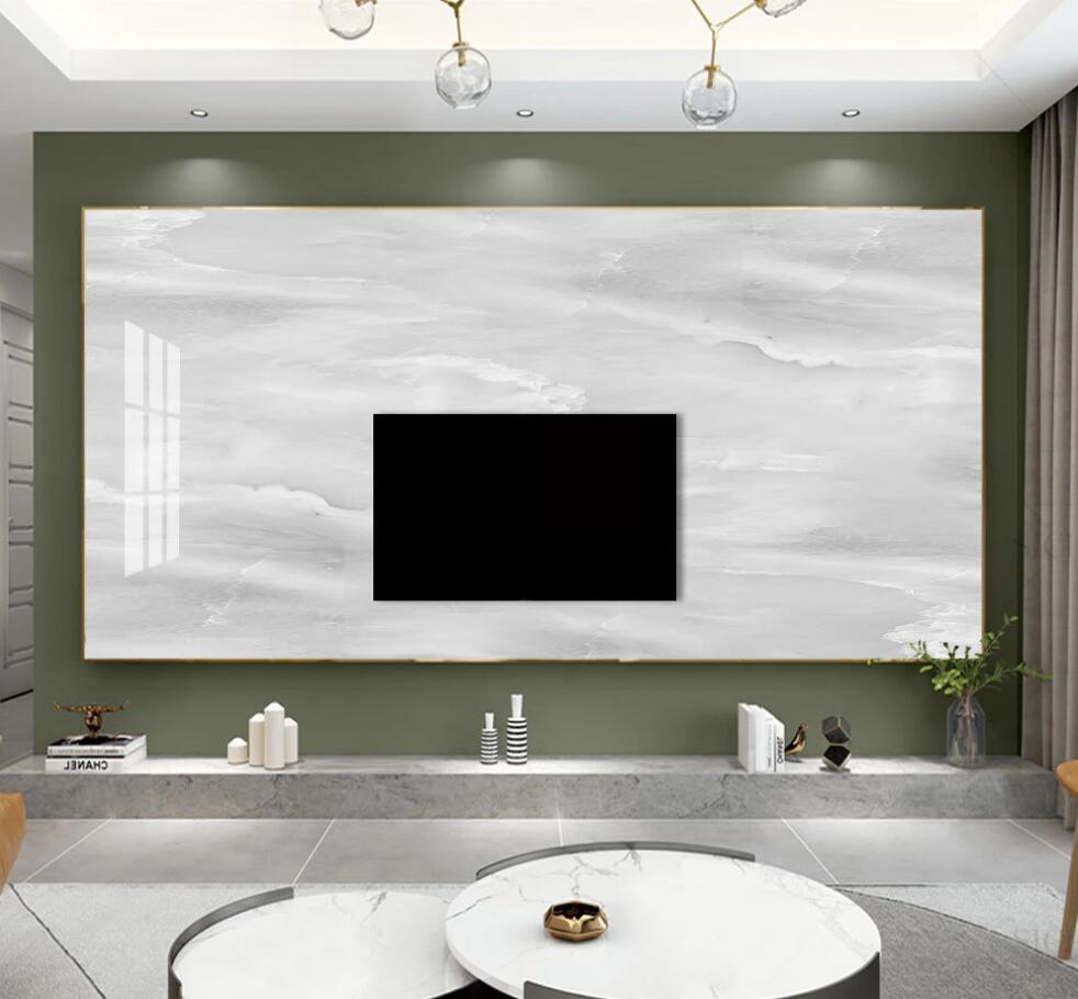 3D White Curved Texture 1285 Wall Murals