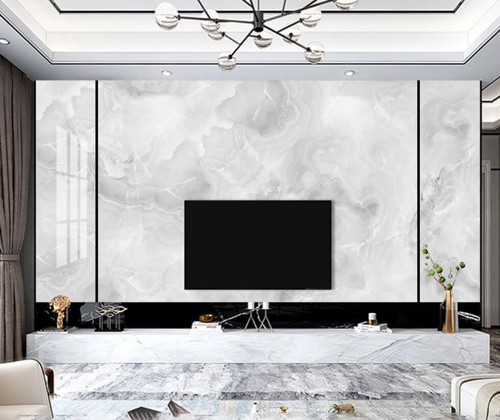 3D Vaguely White Pattern 1280 Wall Murals