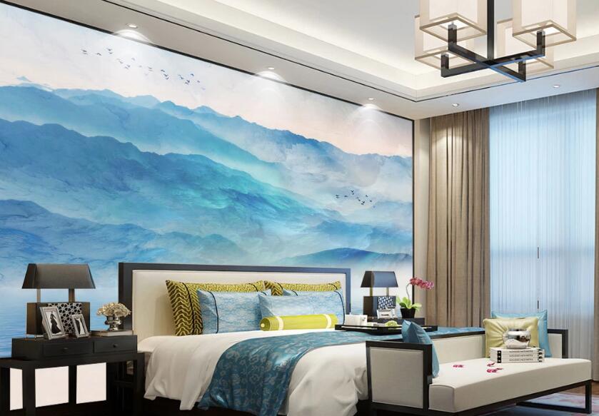 3D Dream Blue Mountains 2013 Wall Murals