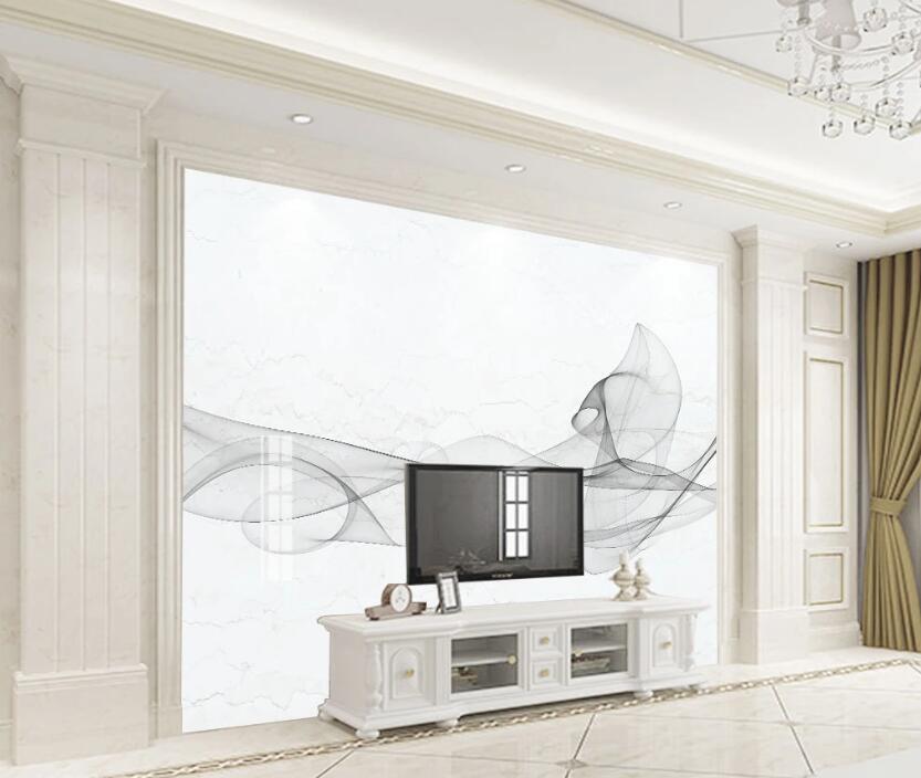 3D Soft Light Ink Ribbon 2346 Wall Murals