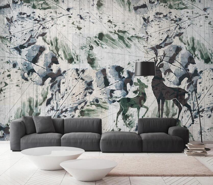 3D Ink Calm Embellishment 2563 Wall Murals