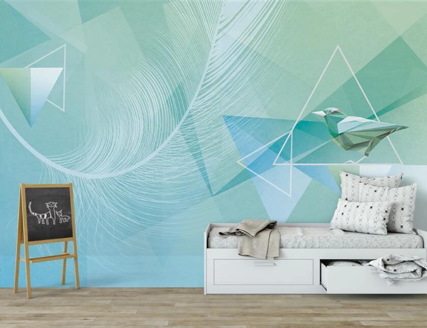 3D Delicate And Elegant White Feathers 2552 Wall Murals