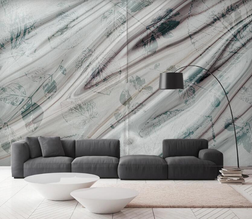 3D Plants Under Texture 2479 Wall Murals