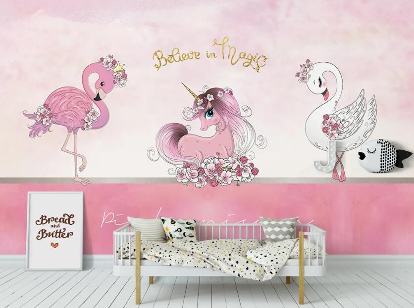 3D Three Shy Animals 2439 Wall Murals