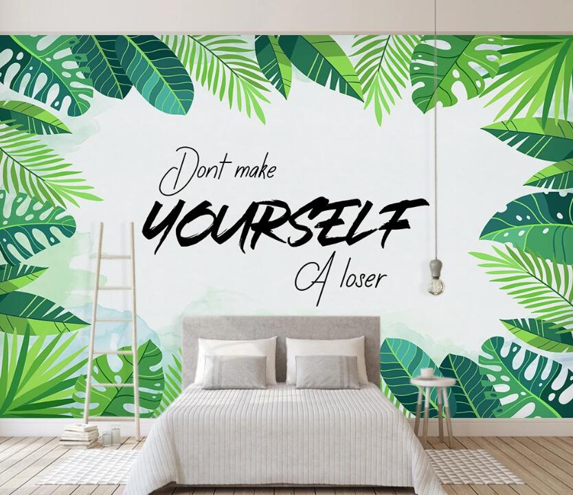 3D Success In Green 2383 Wall Murals