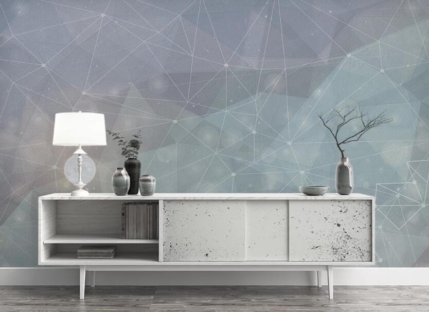 3D Two-color Texture 1086 Wall Murals