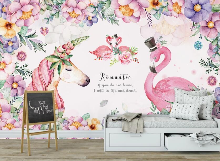 3D Love Never Left 1070 Wall Murals