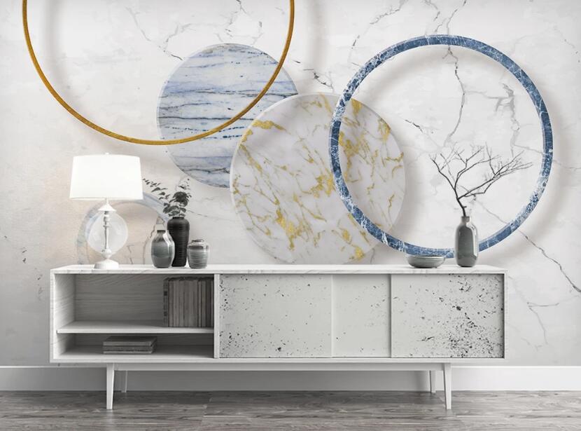 3D Circular Art 991 Wall Murals