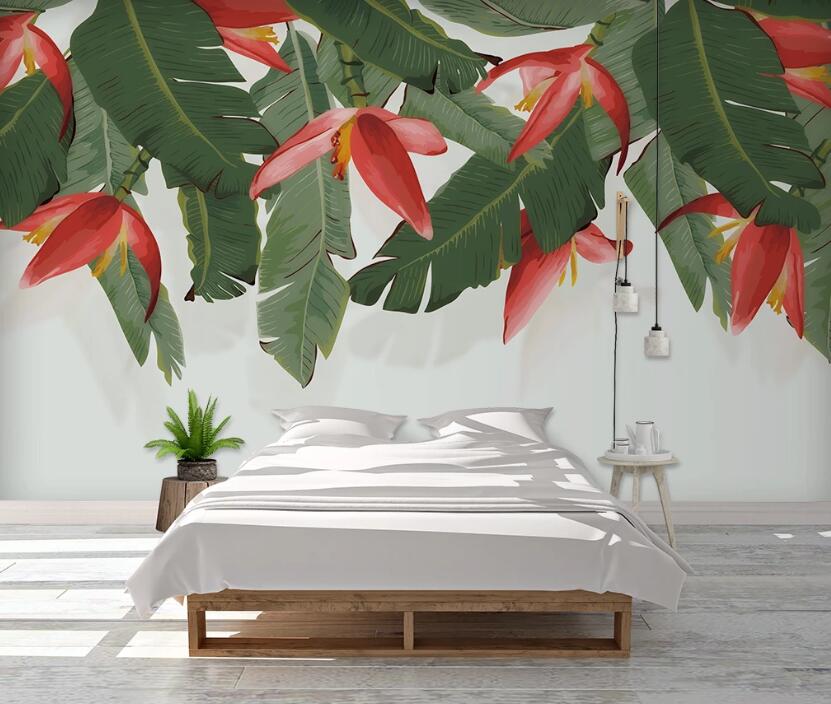 3D Charming Flowers 985 Wall Murals