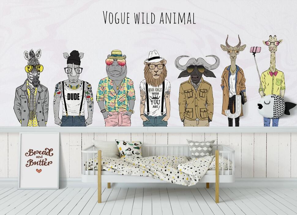 3D Animal Harness Fashion 949 Wall Murals