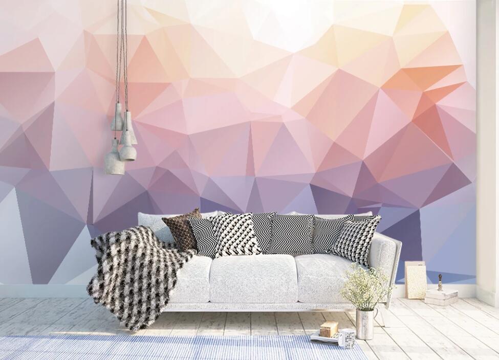 3D Four-color Tiles 938 Wall Murals