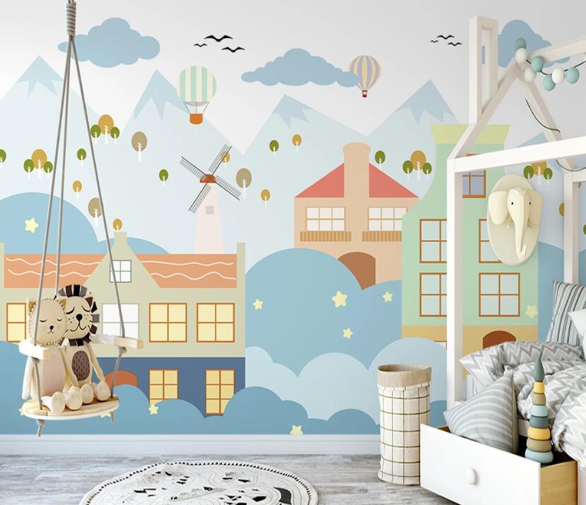 3D Childlike World 1153 Wall Murals