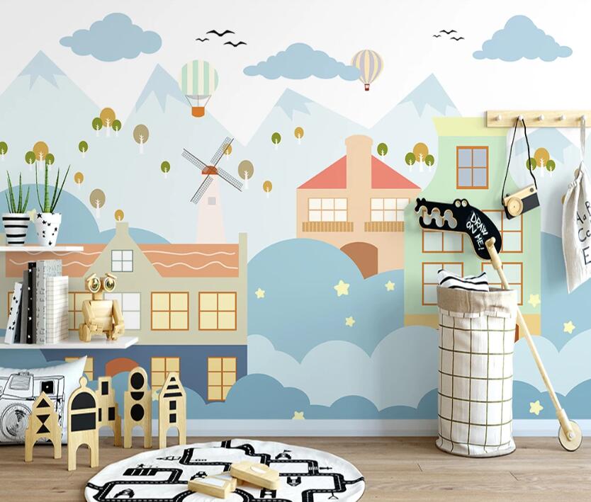 3D Childlike World 1153 Wall Murals