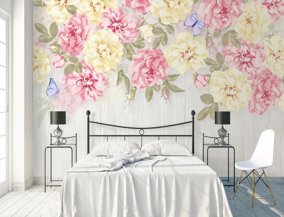 3D Color Rose Decoration 1151 Wall Murals
