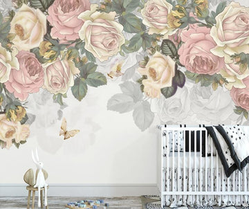 3D Rose Decoration 1150 Wall Murals