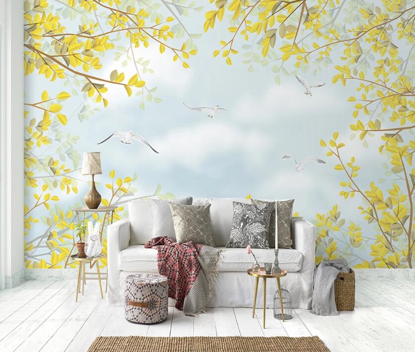 3D Count Wood Shiratori 1144 Wall Murals