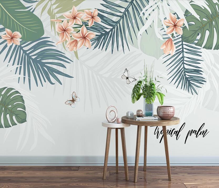 3D Leaves Light And Shadow 1131 Wall Murals
