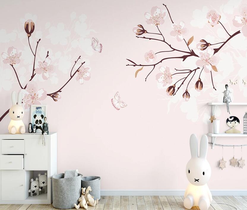 3D Literary And Romantic Flowers 1130 Wall Murals