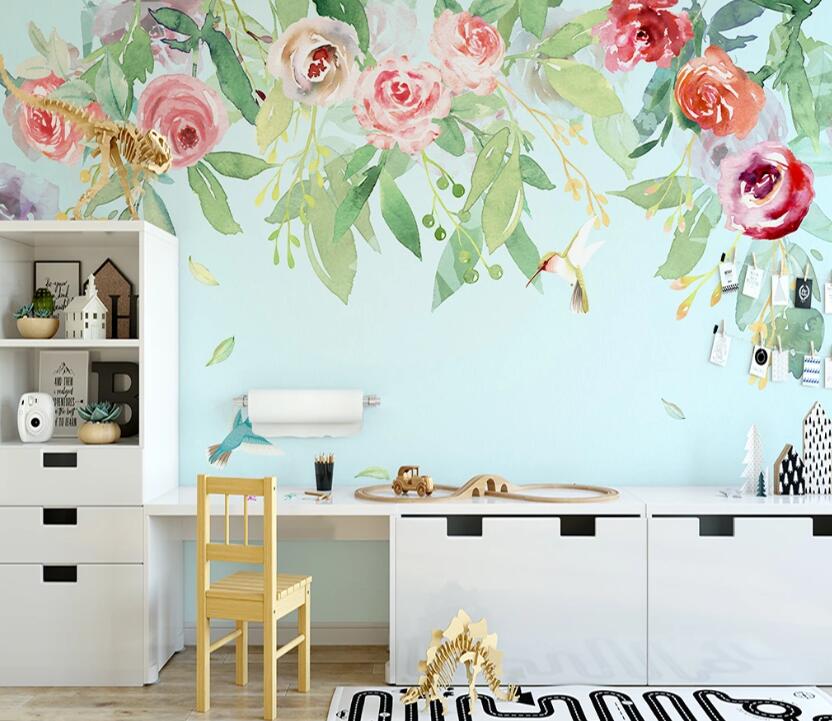 3D Rich Flowers 1114 Wall Murals