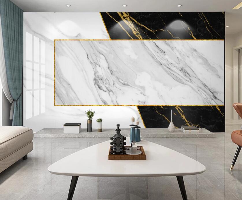 3D Three Colors Interlaced 342 Wall Murals