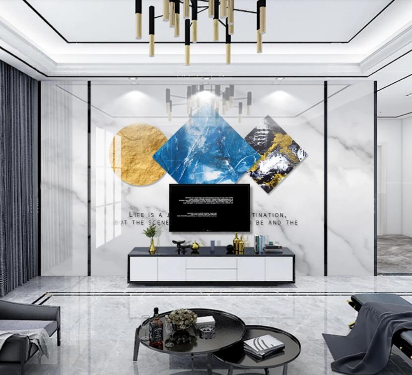 3D Three Patterns 314 Wall Murals