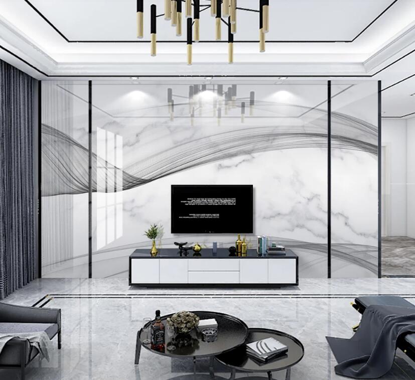 3D Ethereal Ribbon 293 Wall Murals