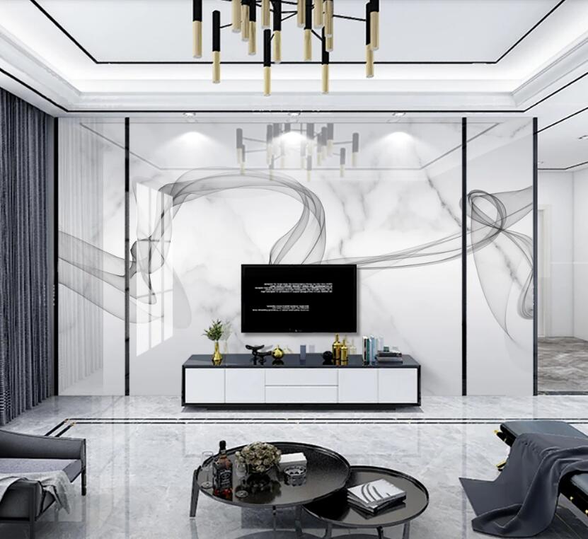 3D Elegant Ribbon 276 Wall Murals