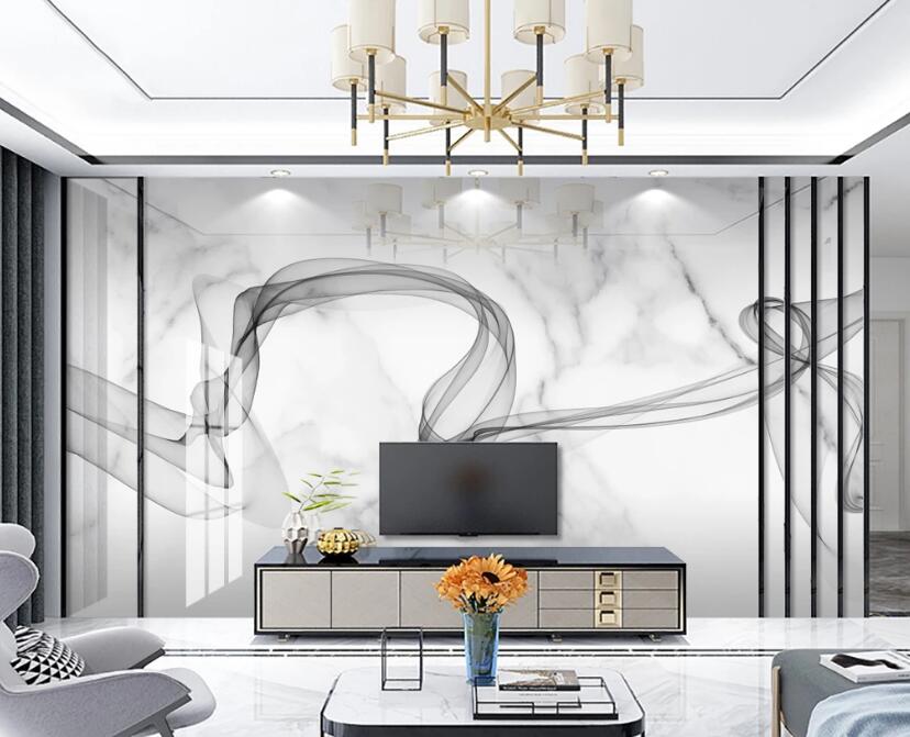 3D Elegant Ribbon 276 Wall Murals