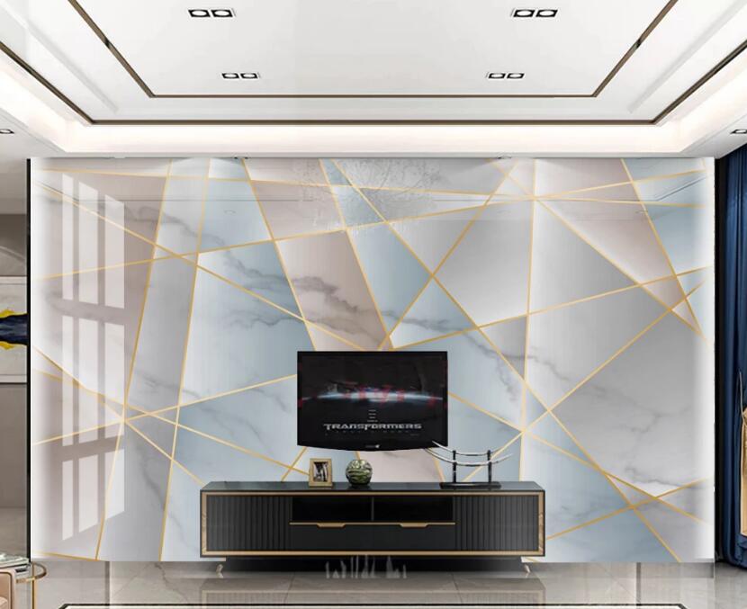 3D Three Colors Interlaced 192 Wall Murals