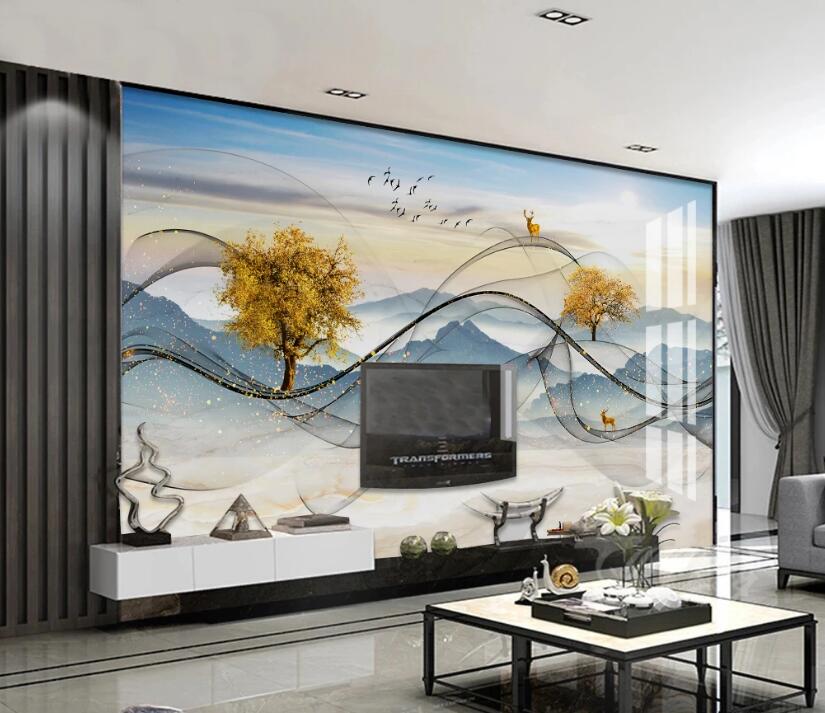 3D Picture Scroll 144 Wall Murals