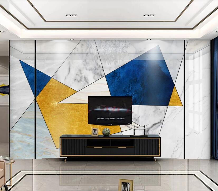 3D Two-color Puzzle 070 Wall Murals