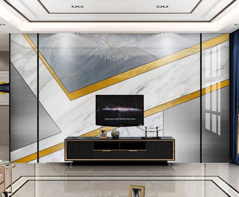 3D Three-color Marble Texture 850 Wall Murals