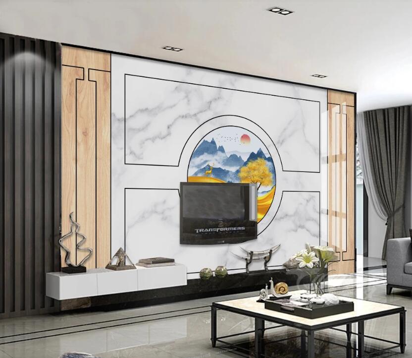 3D Classical Landscape 783 Wall Murals