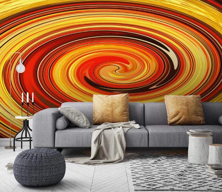 3D Fire Vortex 459 Wall Murals