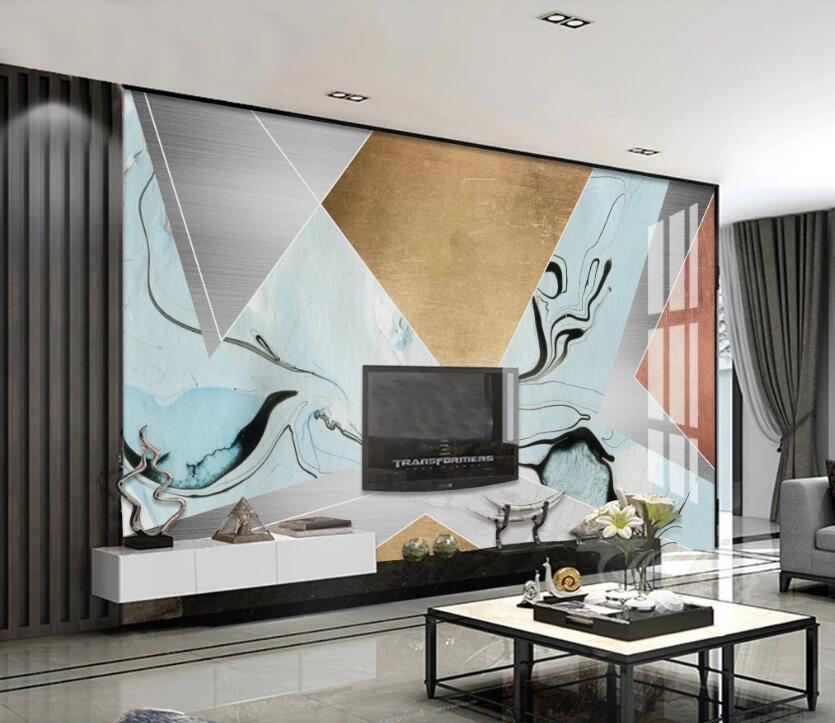 3D Four Irregularities 780 Wall Murals