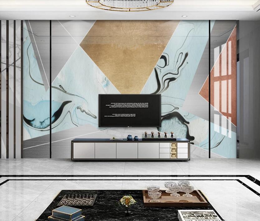 3D Four Irregularities 780 Wall Murals