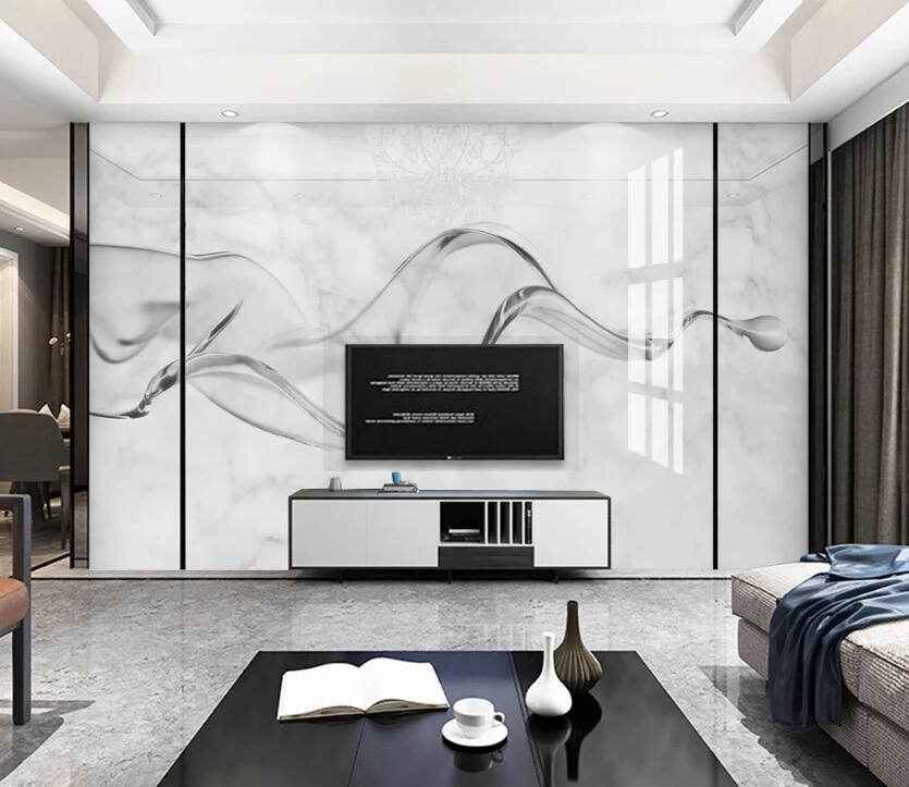 3D Light Ribbon 772 Wall Murals