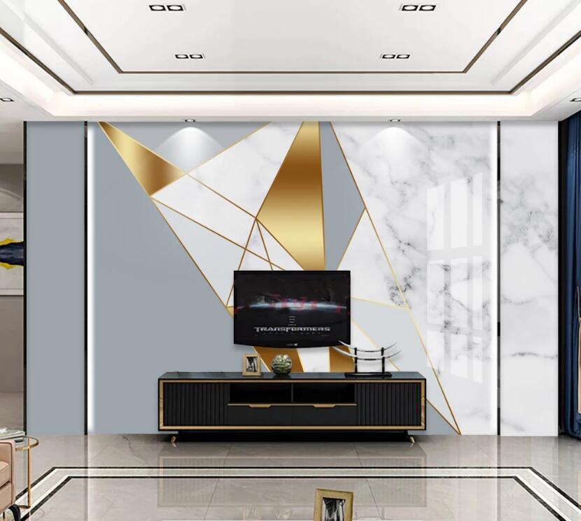 3D Triangular Stitching 756 Wall Murals