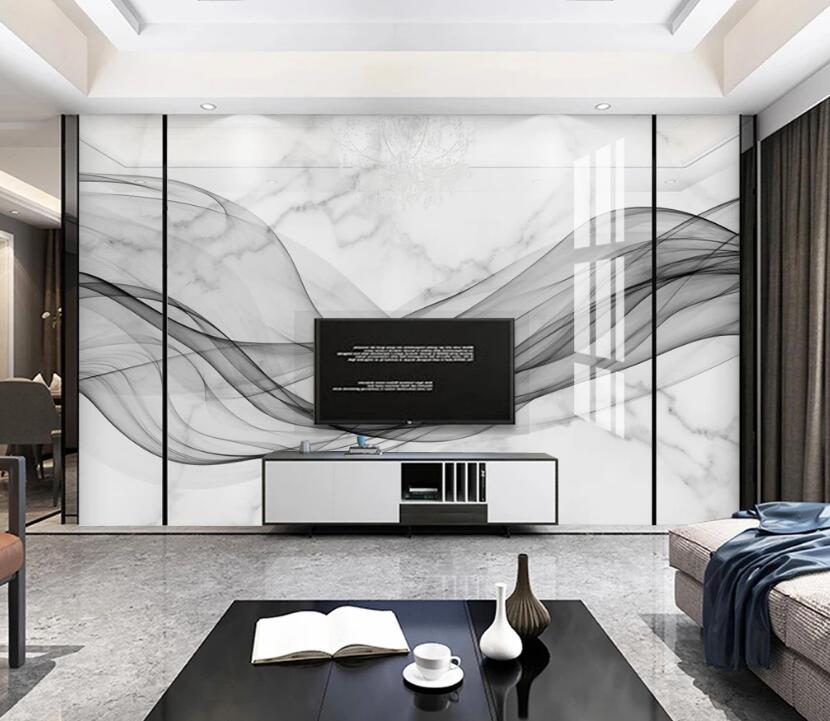 3D Pastel Ink Ribbon 753 Wall Murals