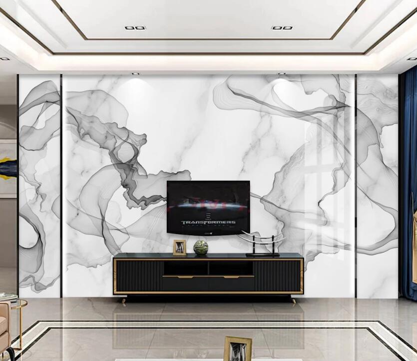 3D Light Ink Ribbon 744 Wall Murals