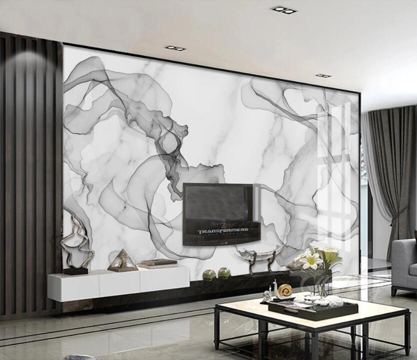 3D Light Ink Ribbon 744 Wall Murals