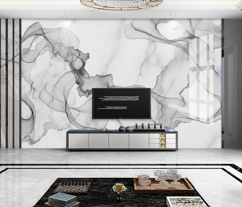 3D Light Ink Ribbon 744 Wall Murals