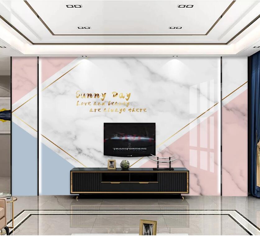 3D Simple Segmentation 740 Wall Murals