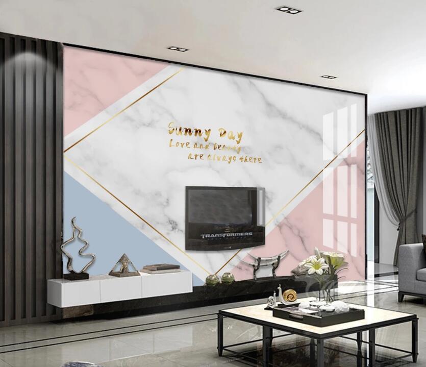 3D Simple Segmentation 740 Wall Murals