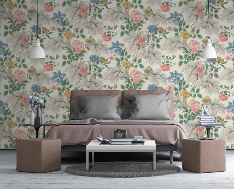 3D Spring Flowers 440 Wall Murals