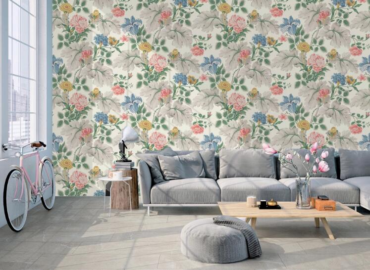3D Spring Flowers 440 Wall Murals